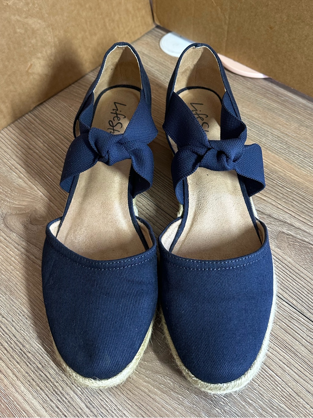 Lifestride Kascade Wedge Espadrille Navy